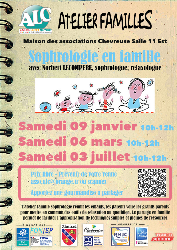 Ateliers Familles Sophrologie 2026-27